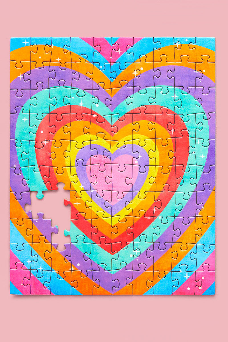 Velvet Heart Puzzle Snax 100 Piece