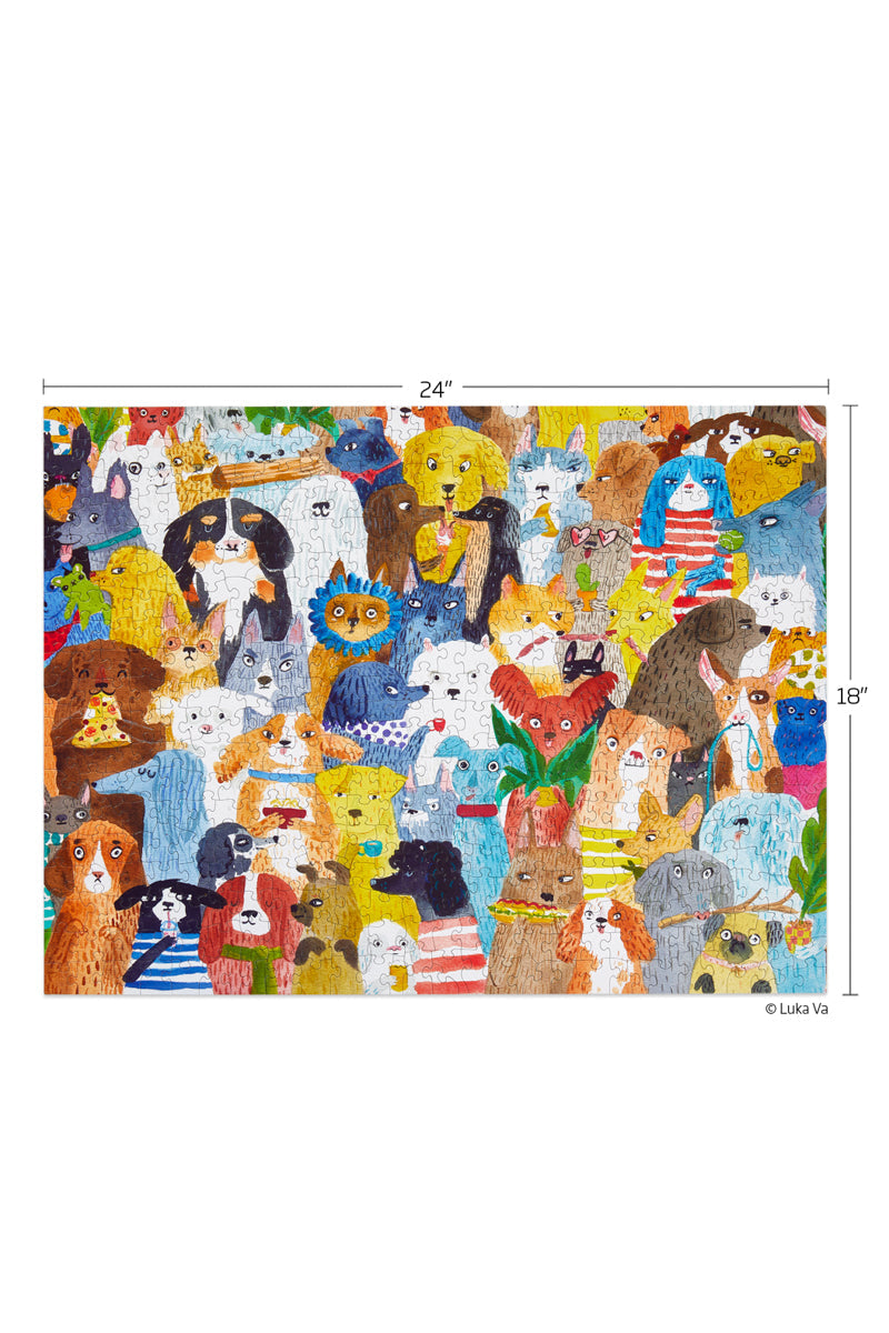 PUZZLE DOGGIE DAY CARE 500PC