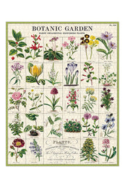 Cavallini & Co. Botanical Garden Vintage Puzzle 1000 Pieces