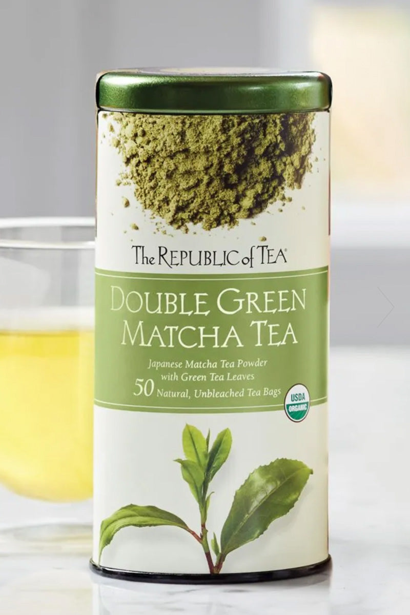 Republic of Tea Organic Double Green Matcha Tea Bags