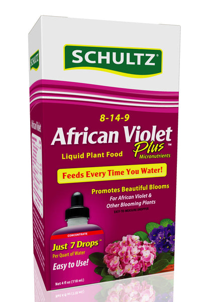 Schultz African Violet 8-14-9 Liquid Plant Food 4 oz