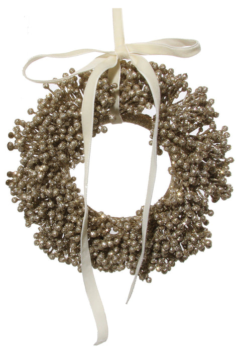 ORN WREATH GLT BERRY CHAMPGN 7