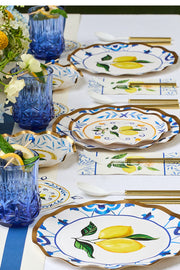 Sophistiplate Capri Coast Wavy Dinner Plates 8/pk