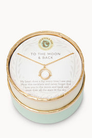 Sea La Vie Necklace 18" To the Moon & Back