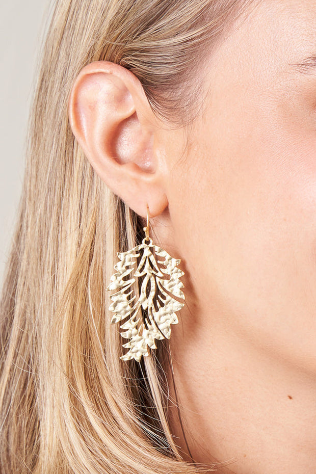 EARRINGS, BELLINGER GOLD