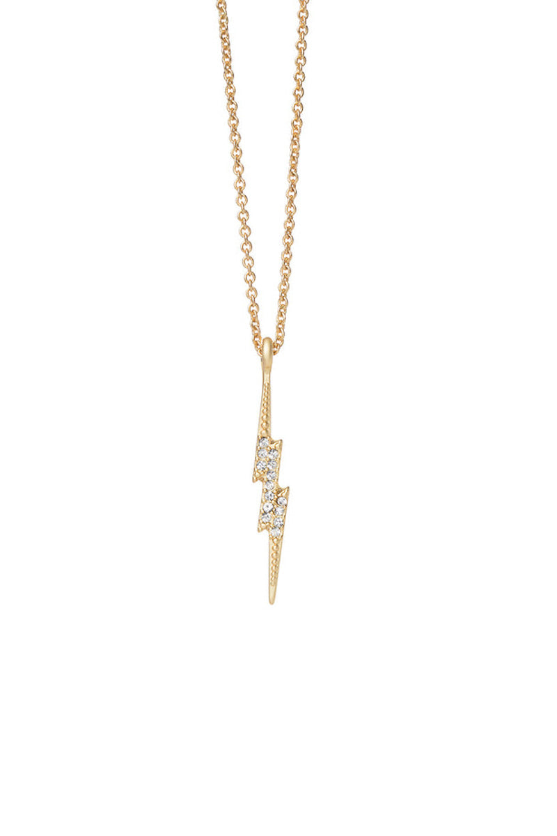 Spartina Sea La Vie Kaboom Lightning Necklace Gold