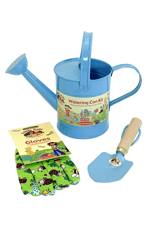 Little Pals Blue Watering Can Kit