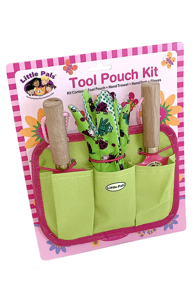 KIT, KIDS PINK TOOL POUCH