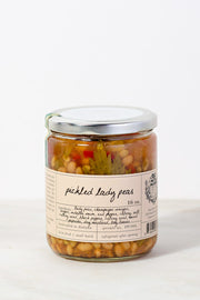 PICKLED LADY PEAS RELISH