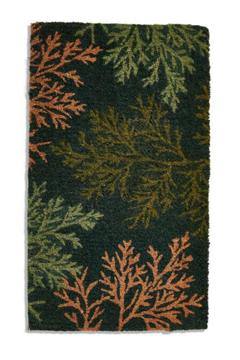 Warm Wishes Fern Coir Doormat 18"x 30"