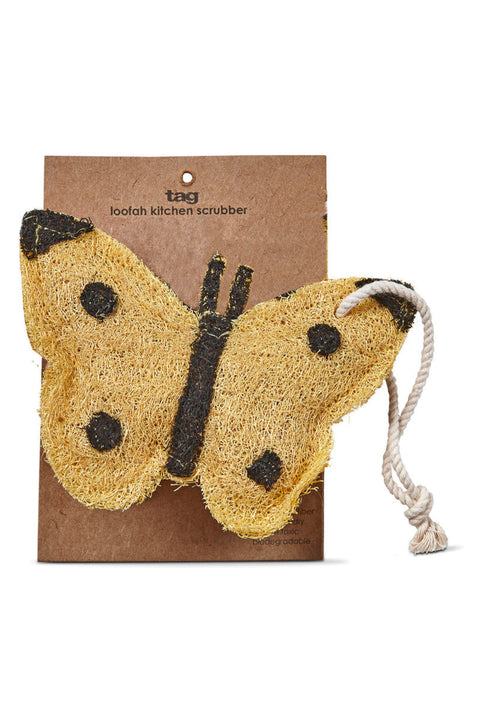 SCRUBBER BUTTERFLY LOOFAH