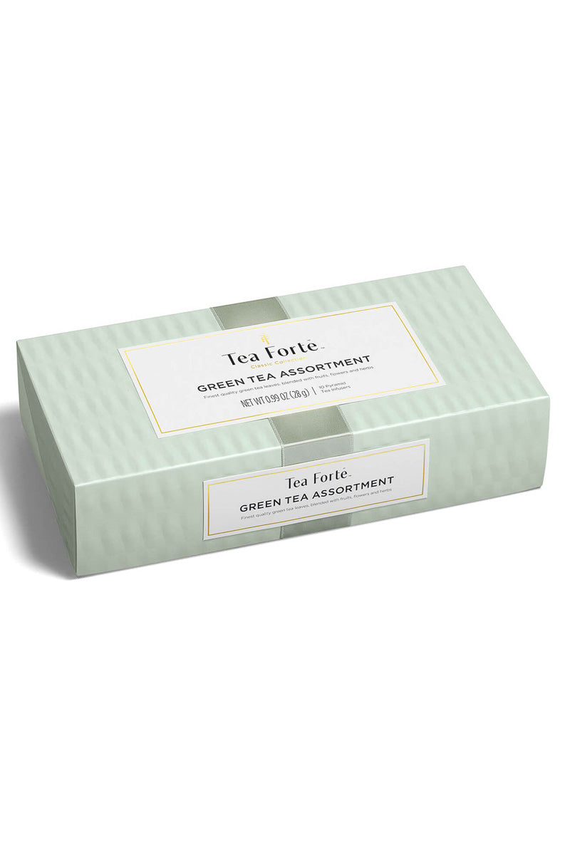 Tea Forte Petite Presentation Box Green Tea Assortment