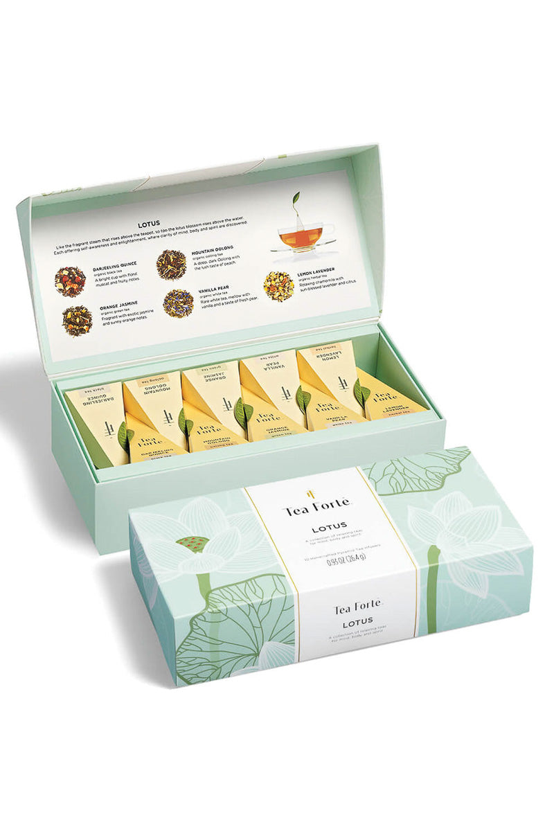 Tea Forte Petite Presentation Box Lotus