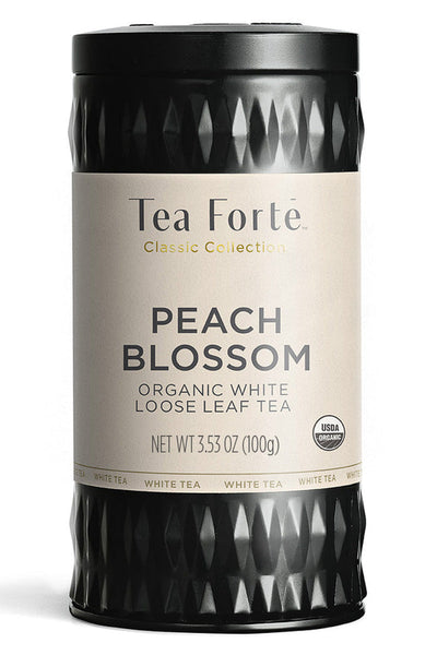 Tea Forté | Peach Blossom | Loose Leaf Tea Canister