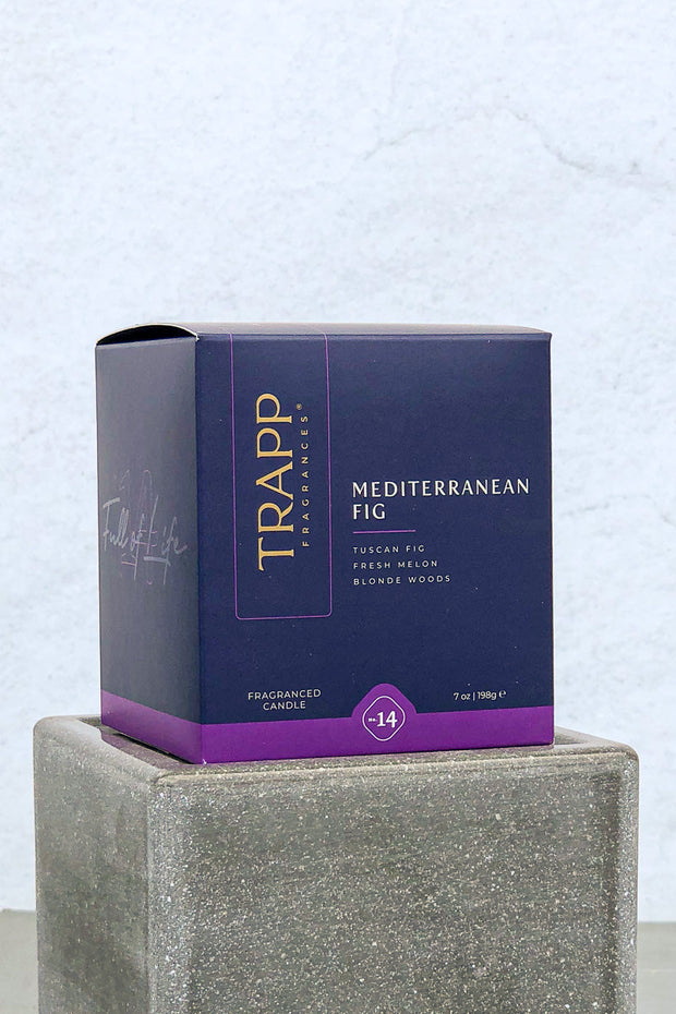 Trapp Fragrances Candle No. 14 Mediterranean Fig 7 oz