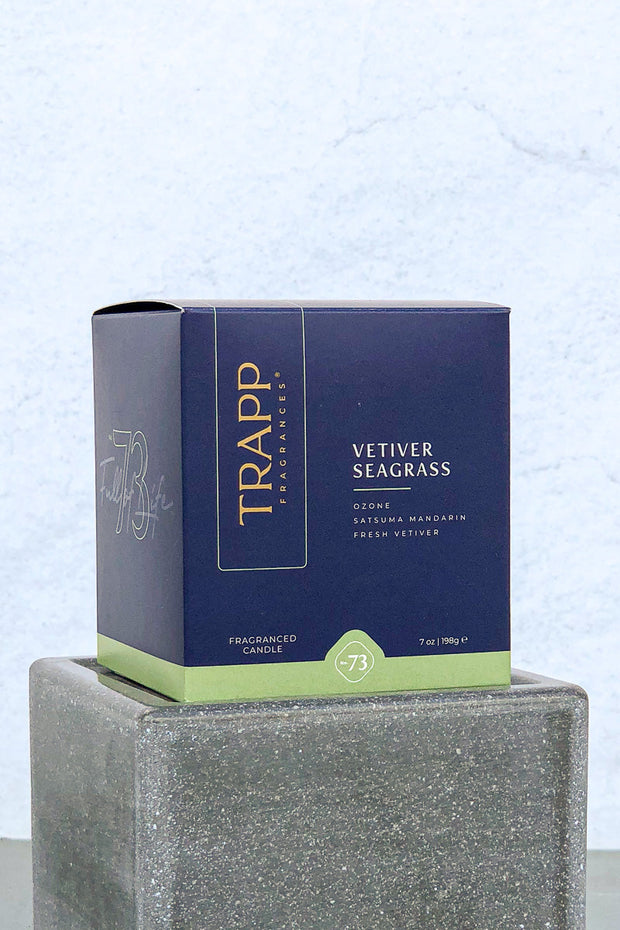 Trapp Fragrances Candle No. 73 Vetiver Seagrass 7 oz