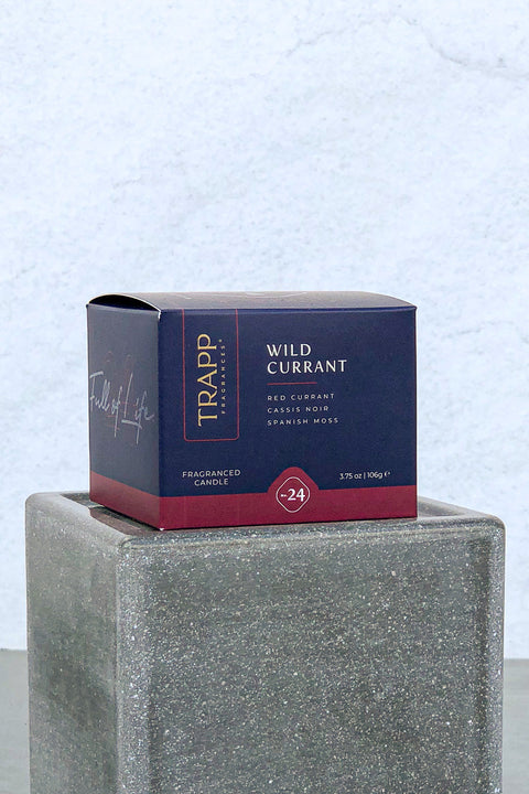 Trapp Fragrances Candle No. 24 Wild Currant 3.75 oz