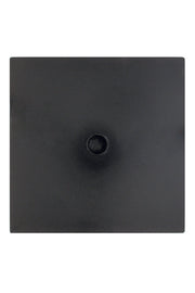 UMBRELLA BASE 35# BLACK 18"SQ