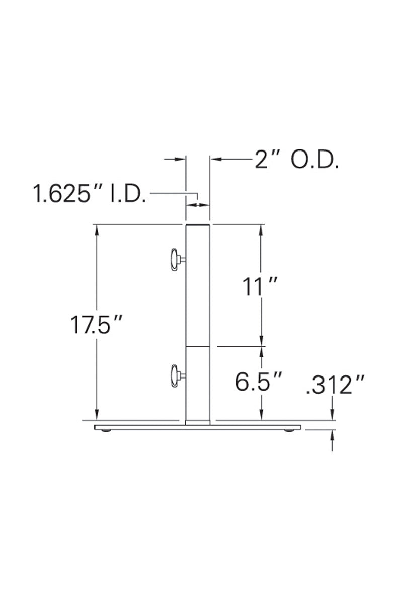 UMBRELLA BASE 35