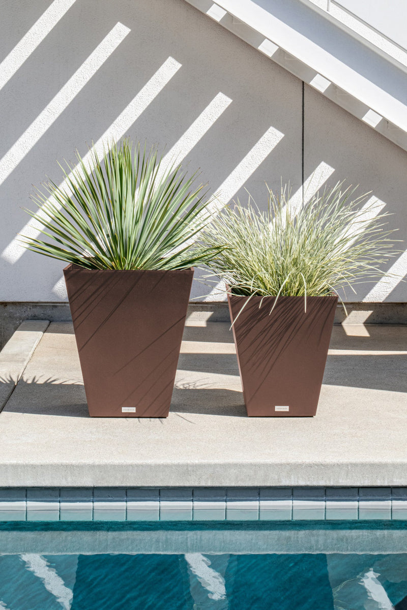 PLANTER, NOBLETON SQ 22" ESPRS