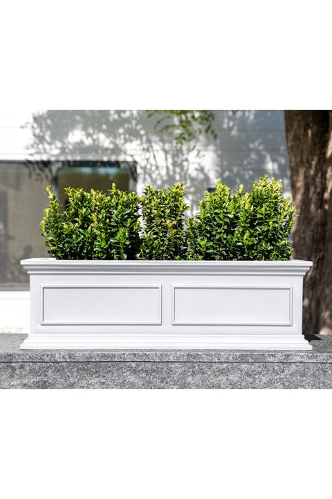 PLANTER, BRIXTON WIN B 36" WHI