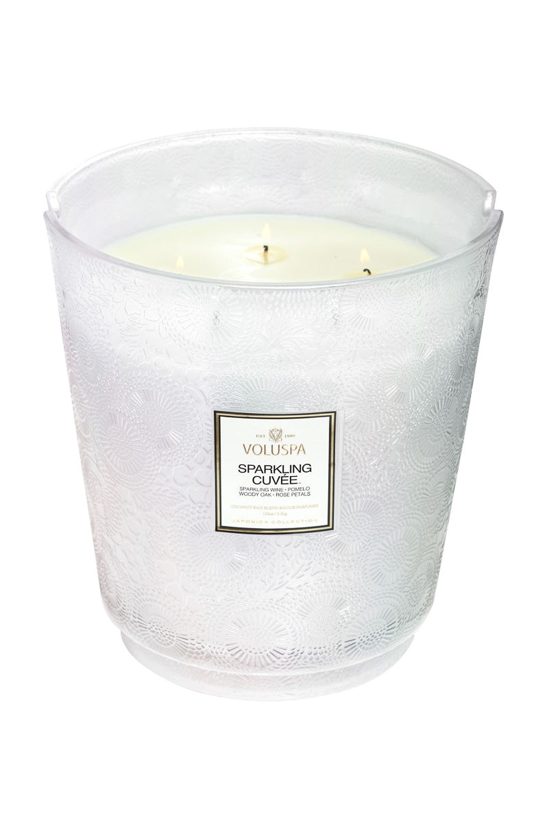 Voluspa Sparkling Cuvee 5 Wick Hearth Candle