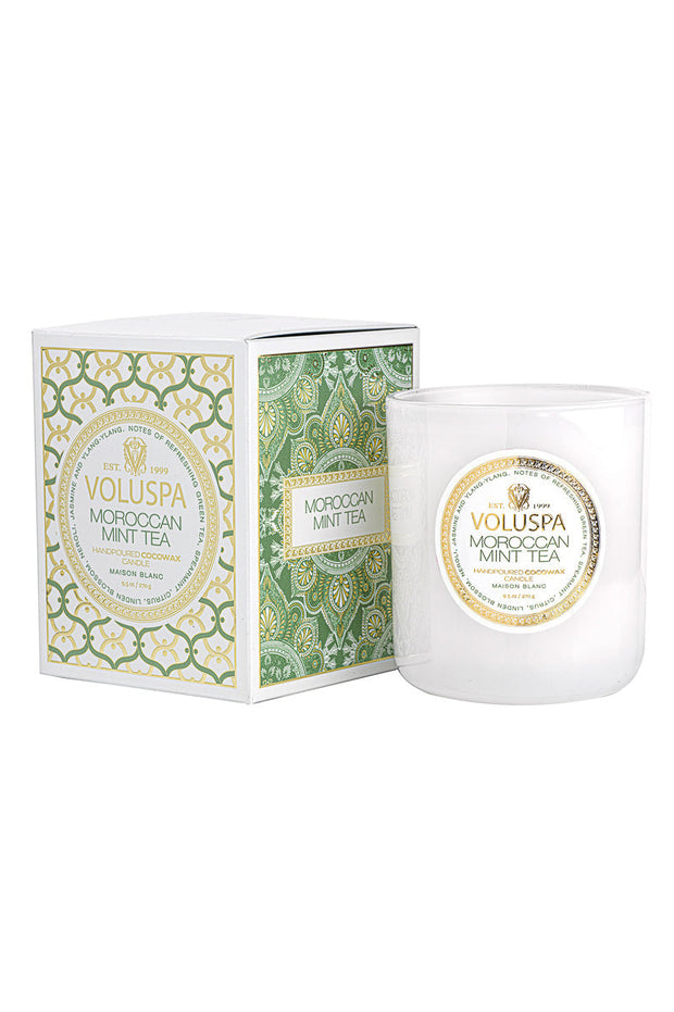 Voluspa Moroccan Mint Tea Classic Candle