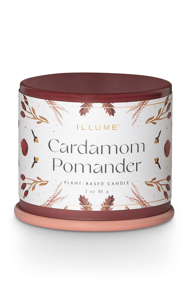 Illume | Cardamom Pomander | Demi Vanity Tin Candle