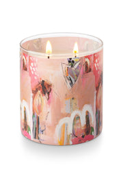 Illume Artist Glass Candle Coconut Milk Mango