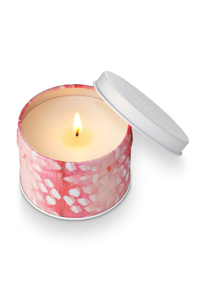 Illume Artist Printed Tin Candle Coconut Milk Mango