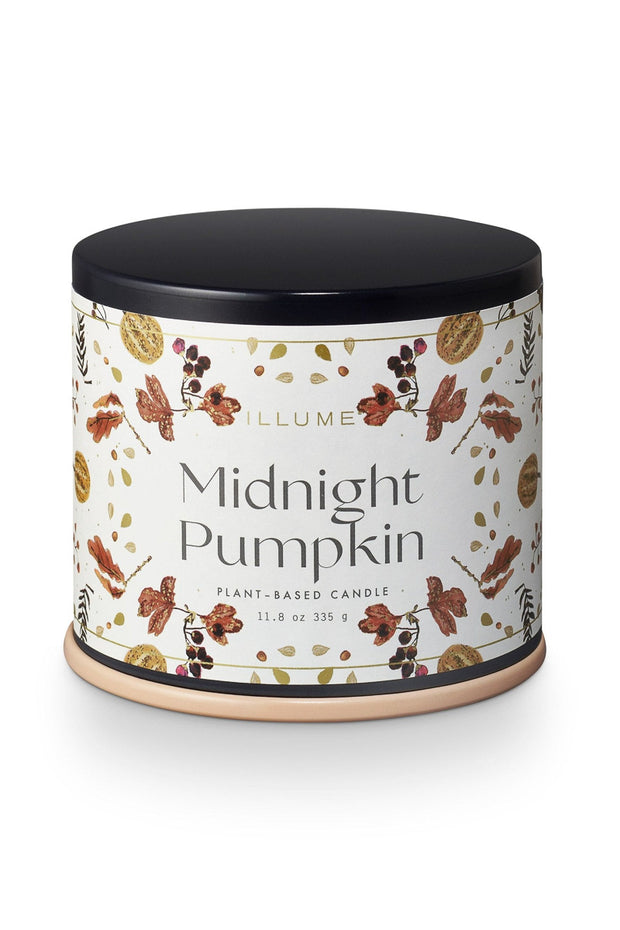 Illume Vanity Tin Midnight Pumpkin