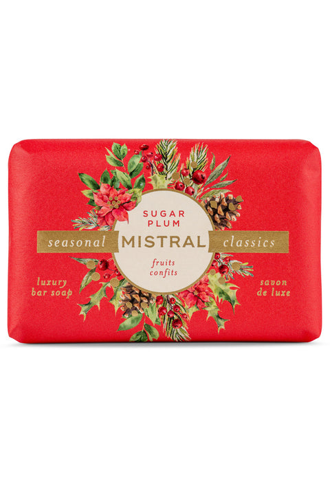 Mistral Bar Soap Sugar Plum 200g