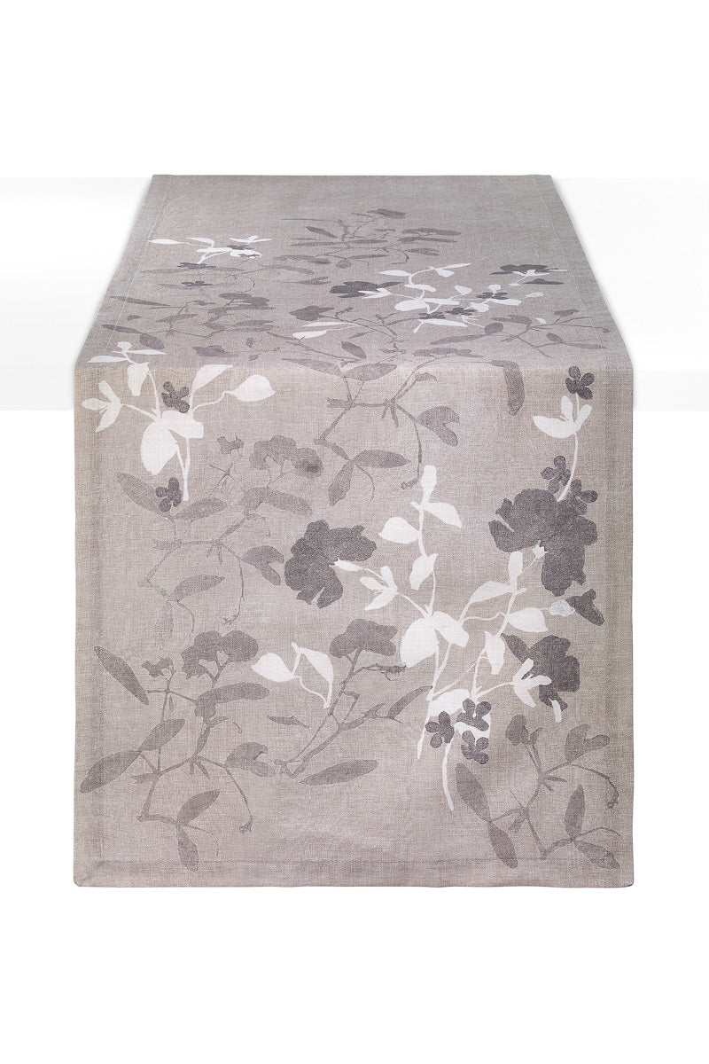 Bodrum Silhouette Runner 15"x90" Beige