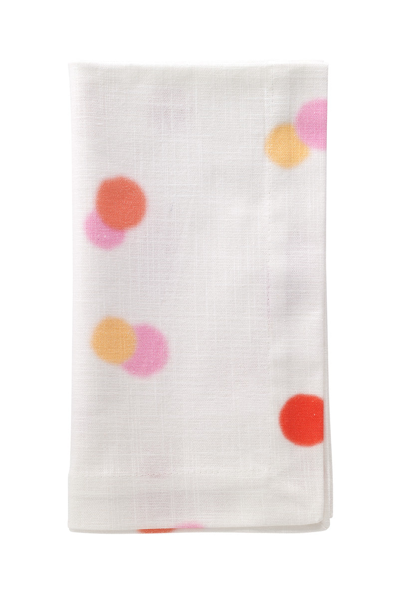 Bodrum Bubbles Napkin 21" Orange