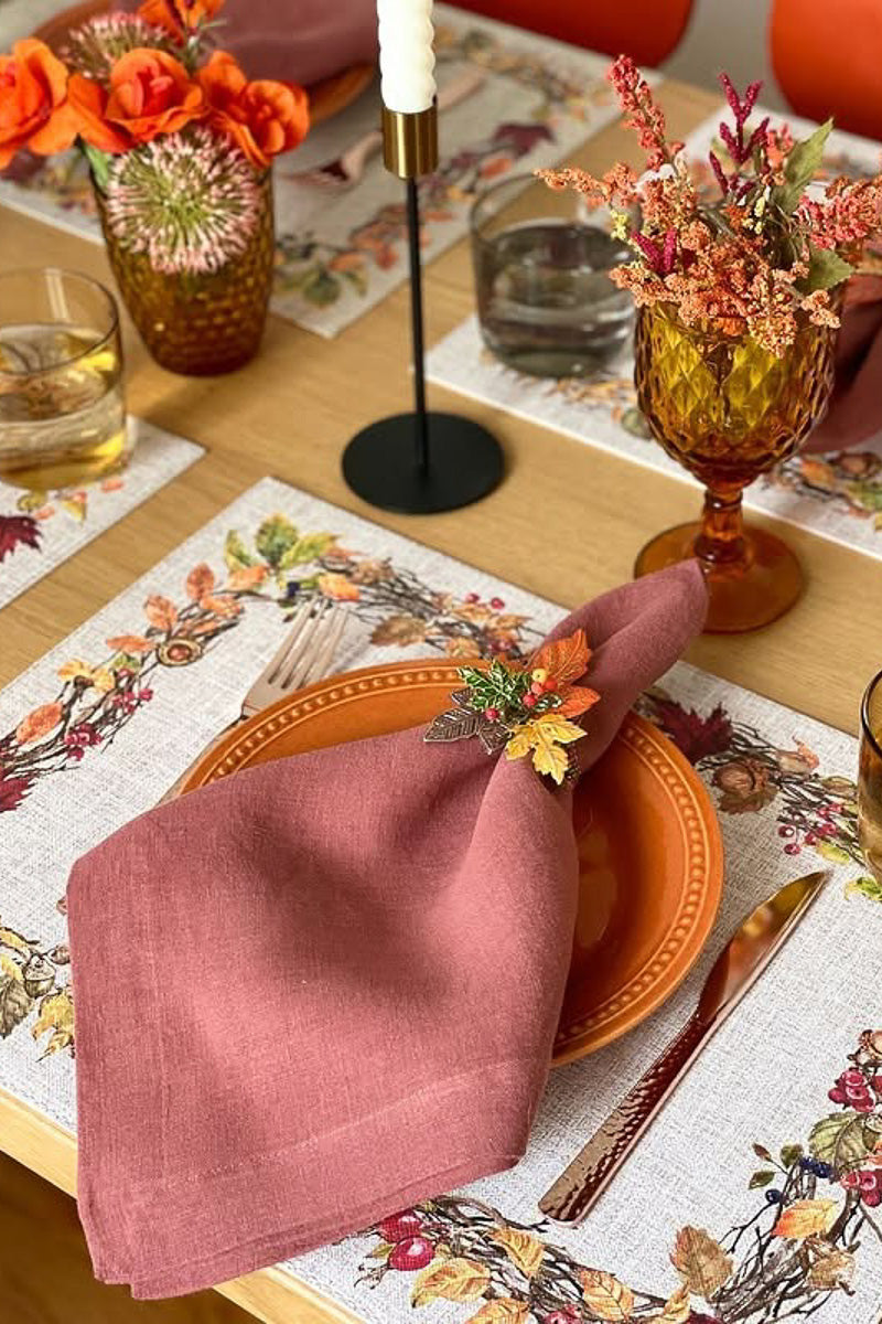 Bodrum Riviera Napkin 22" Cinnamon