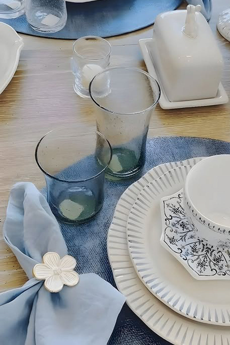 Bodrum Amalfi Napkin 21" Iceberg