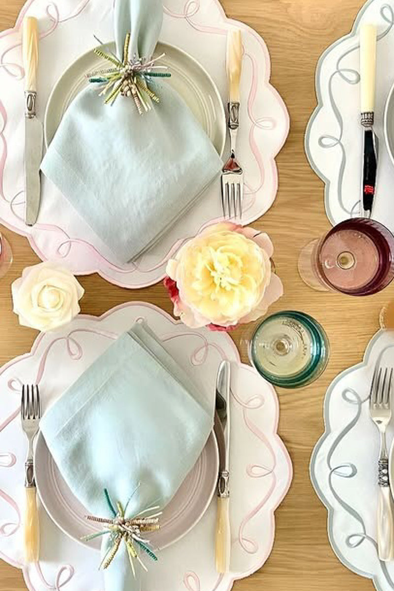 Bodrum Amalfi Napkin 21" Celadon