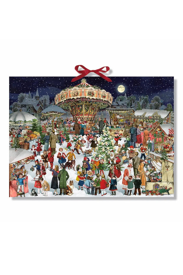 Nostalgic Christmas Market Luxury Advent Calendar