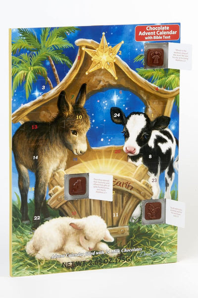 Peace on Earth Chocolate Advent Calendar