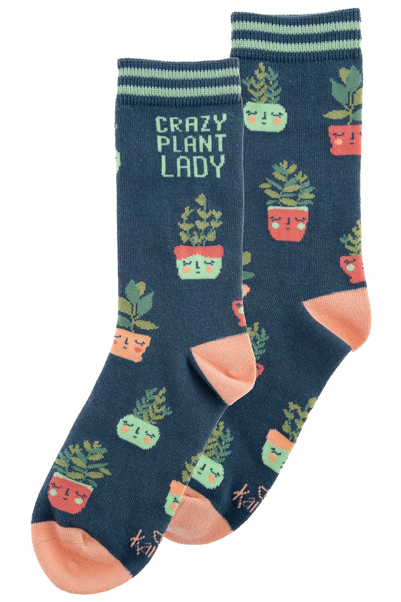 Karma Crew Socks Plant Lady