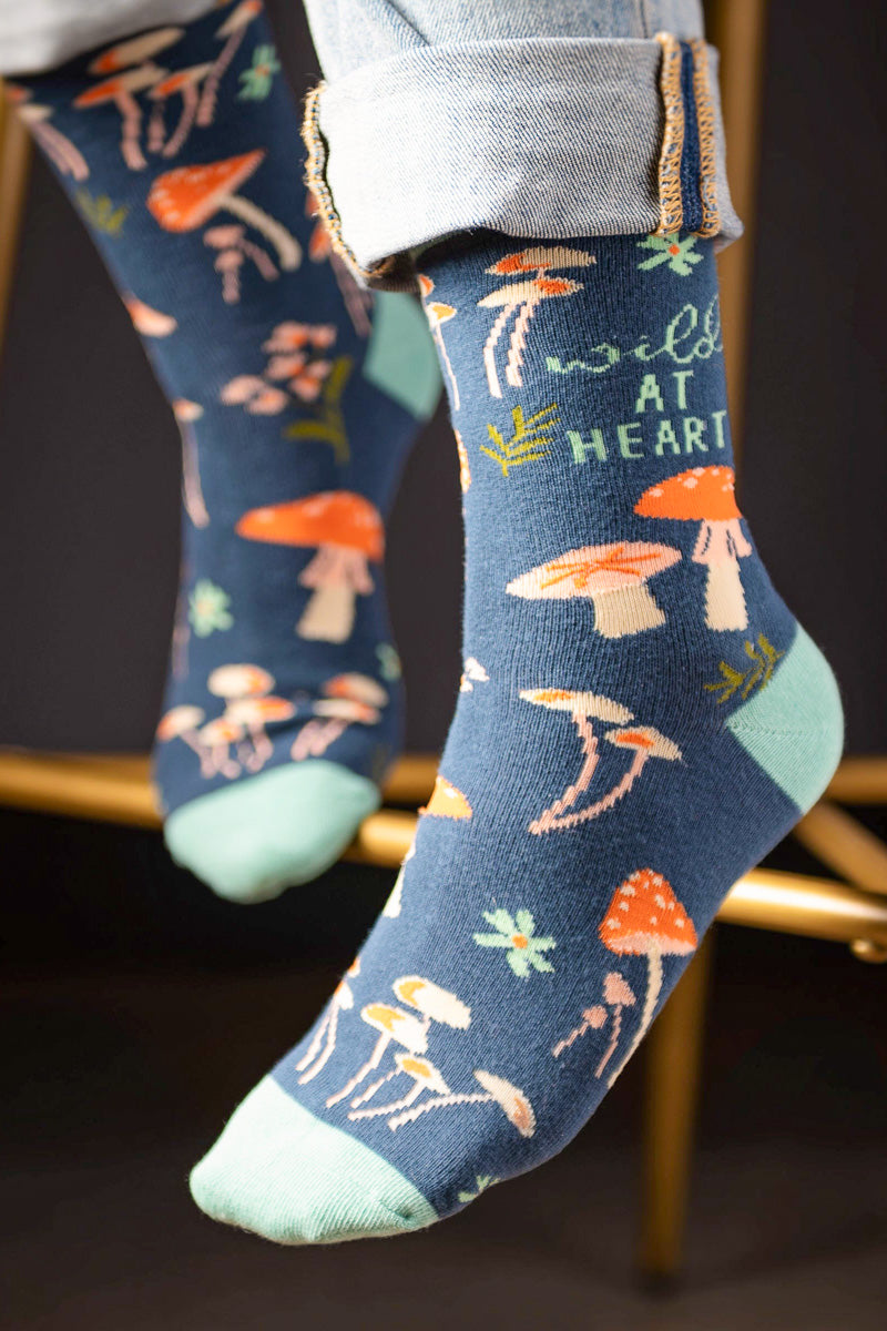 Karma Crew Socks Mushroom