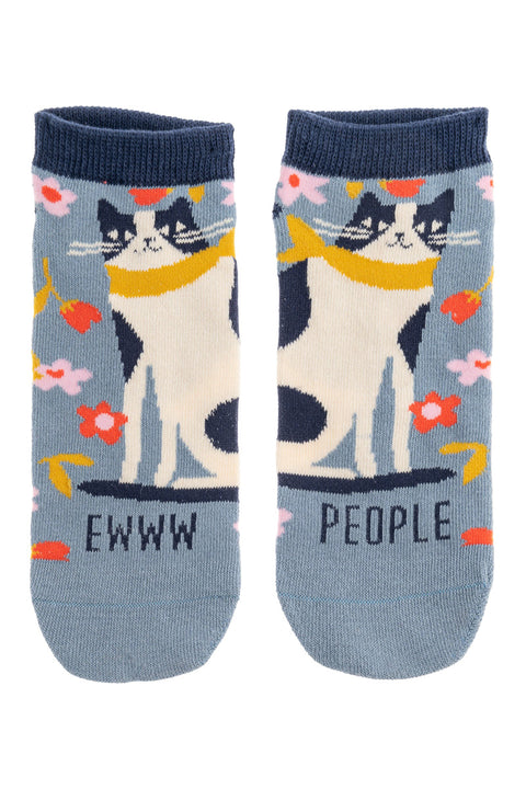 Karma Ankle Socks Cat