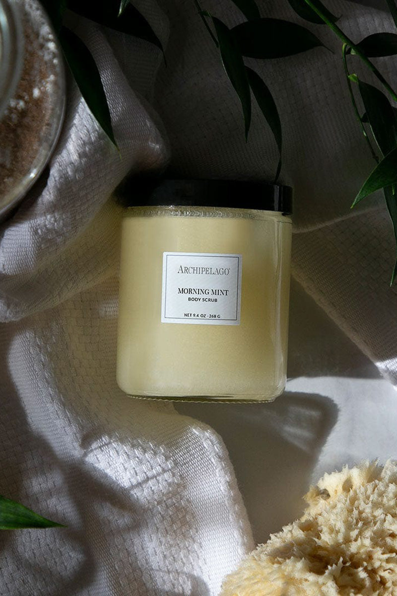 Archipelago Body Scrub Morning Mint 9 oz