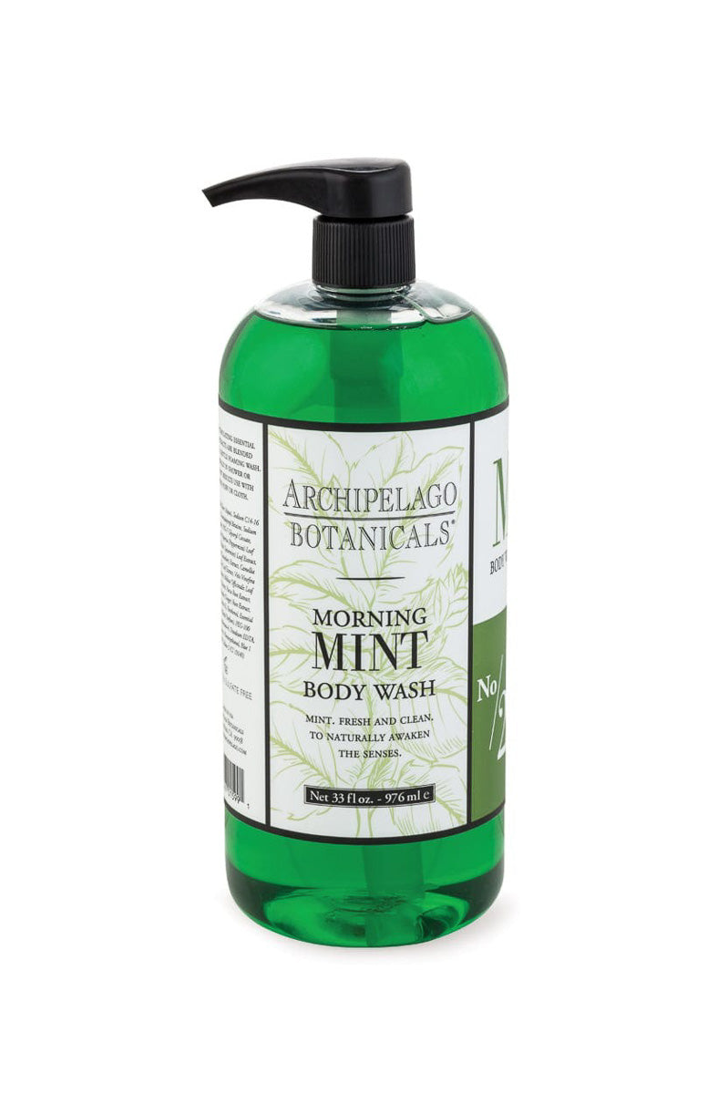 Archipelago Body Wash Morning Mint 33 oz