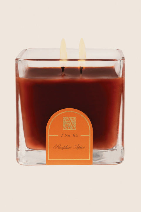 Aromatique® | Pumpkin Spice | Cube Glass Candle