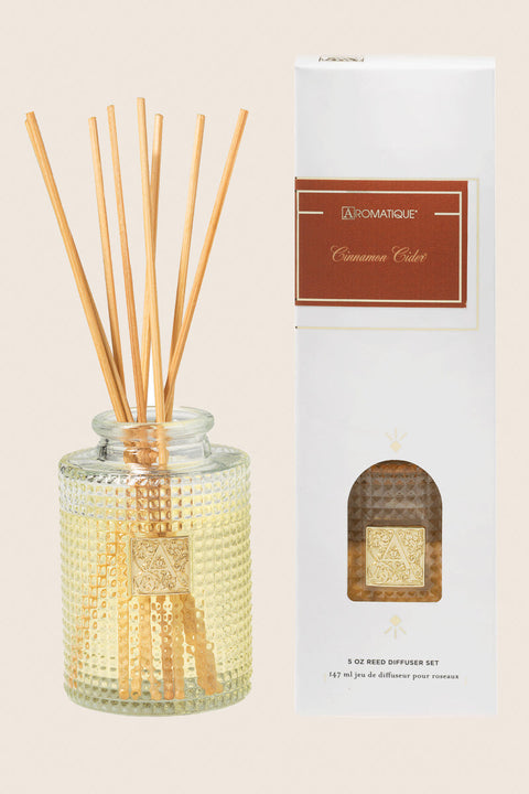 Aromatique® | Cinnamon Cider® | Reed Diffuser Set