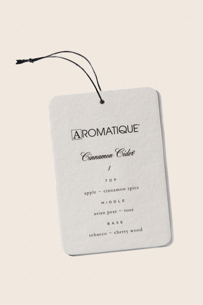 Aromatique Cinnamon Cider Aroma Card