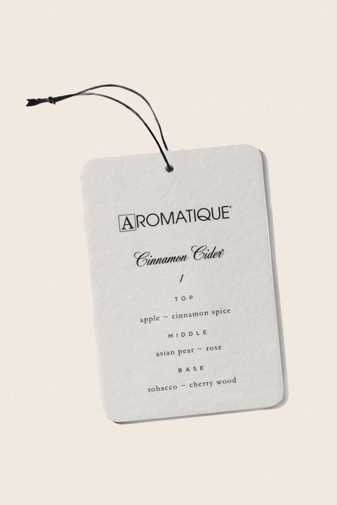 Aromatique® | Cinnamon Cider® | Aroma Card