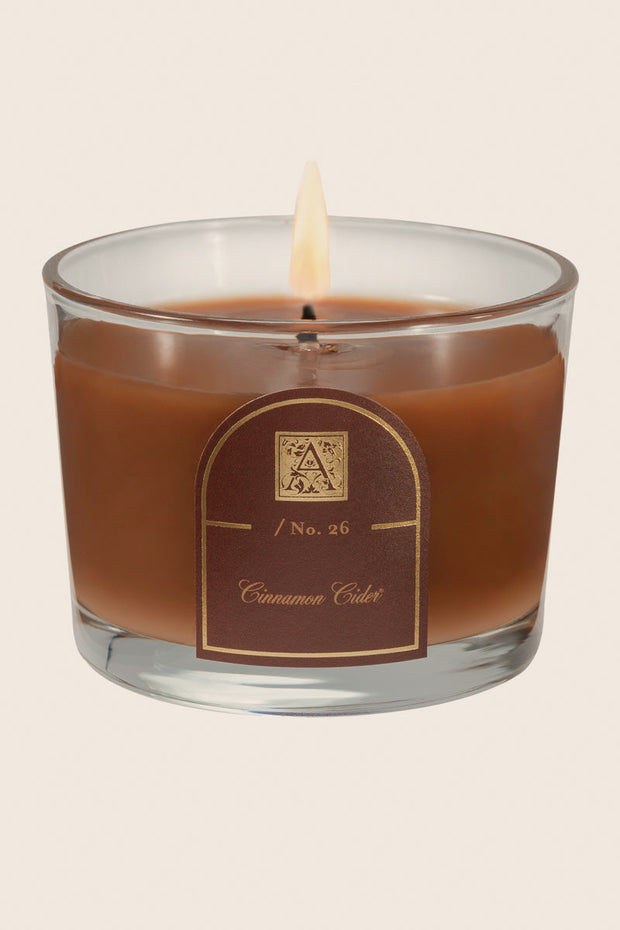 Aromatique® | Cinnamon Cider® | Petite Tumbler Glass Candle
