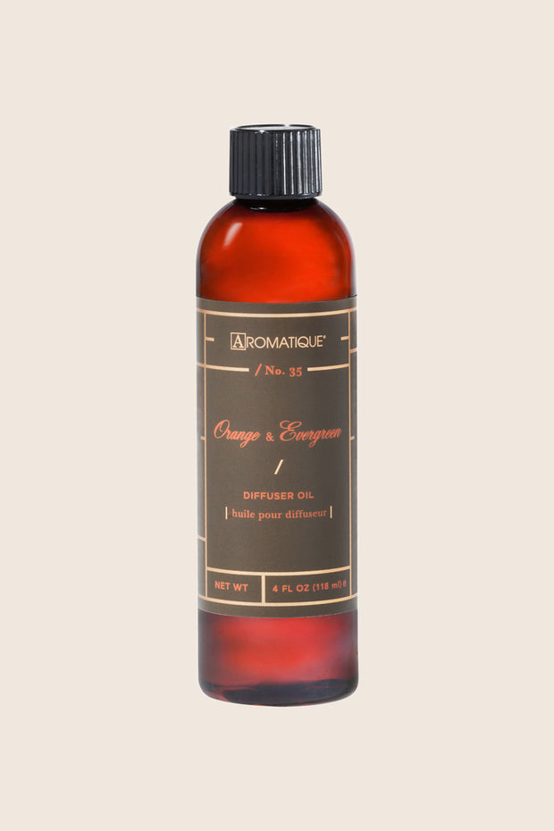 Aromatique Orange & Evergreen Diffuser Oil